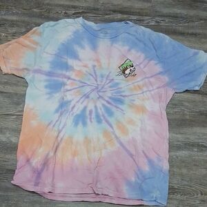 Buc-ee's Colorful Tie-Dye Short Sleeve Tee